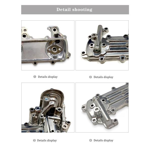 High Quality Brand New ME201346 Oil Cooler Cover For Mitsubishi 4M40 E307