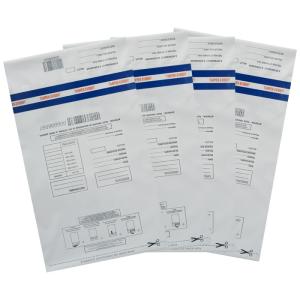 Ldpe Security Tamper Evident Bag Printing Envelope Tamper Coin Bag China Factory