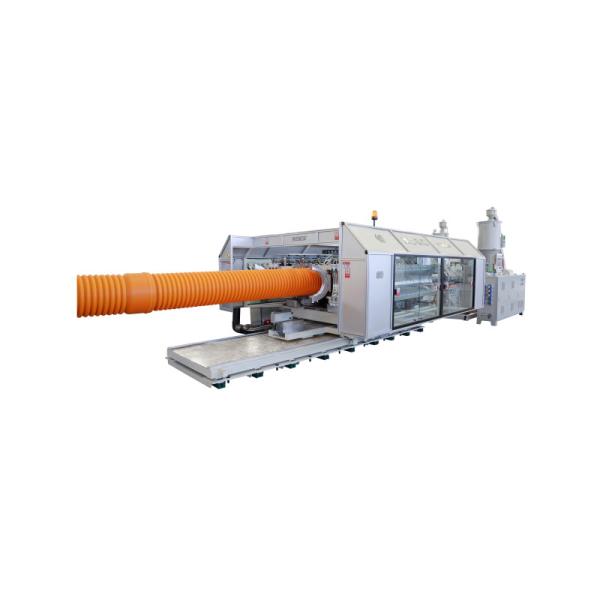 Double Wall Corrugated Pipe Machine automatic Drain Sewage Pipe Making Machine