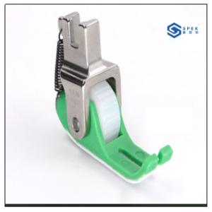 Upgraded Wide Seem Plastic Roller Press Foot With PTFE  Attachment For Sewing Machine And Spare Parts