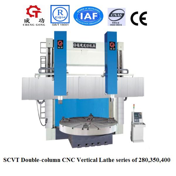 Buy SCVT350H/W China heavy duty Double column vertical turret lathe at wholesale prices