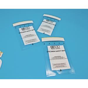 China Clear 95kPa Leakproof Biohazard Bag For Waste Disposal Needs on sale
