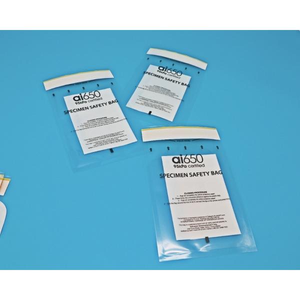 Buy Durable 95kPa Specimen Bag: Ensures Safe And Protected Sample Delivery at wholesale prices