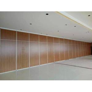 Melamine Surface Wall To Wall Sliding Door Acoustic Folding Partitions For
