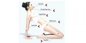 Painless treatment ipl laser permanent hair removal machin