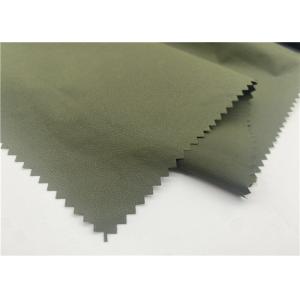 100% Nylon Embossing Lightweight Winter Jacket Fabric Water Repellent
