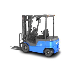 BYD's Four Pivot Balance Weight 3.0-3.5 Ton Pure Electric Forklift For Single