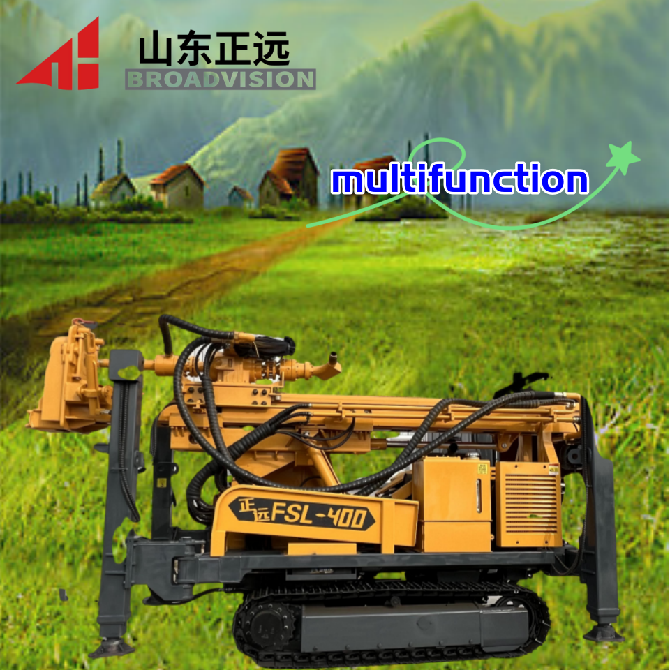 The FSL400 Exploration Drilling Rig Features High Efficiency, Multiple Functions