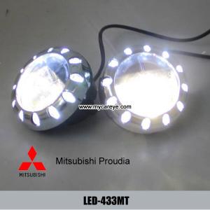 Mitsubishi Proudia car front fog lamp assembly daytime running lights LED DRL