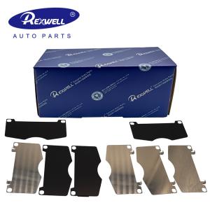 China REXWELL OEM 04945-60080 Auto Front Disc Brake Pads Steel Anti Squeal Shim Kit For TOYOTA LAND CRUISER PRADO LEXUS LX570 UZJ200 on sale