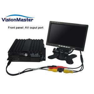 128GB Black Mobile Cctv Dvr For Vehicles / Van / Cab / Truck 4G Function