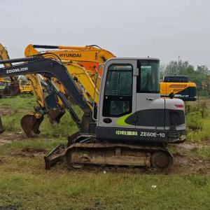 Factory Price Used Zoomlion Ze60e-10 6ton Used Mini Digger Original Excavator
