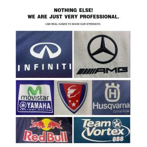 Racing Team Customized Printing Methods Breathable 100% Cotton Zipper Polo Shirt