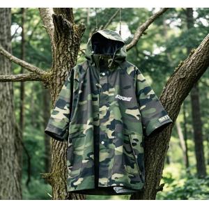 Polyester Military Style Rain Poncho Security Guard Waterproof Tactical Rain