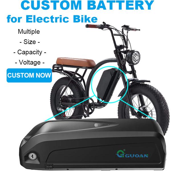 Rechargeable Lithium Bike Battery Pack 36V 10Ah 15Ah Replacements