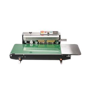 220V 50Hz Stainless Steel Continuous Horizontal Band Sealer Machine FR 770
