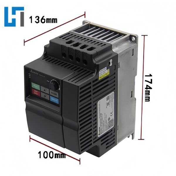 VFD015EL21W 1.5KW 220V DELTA New Original Frequency Converter Plc Programming Controller module