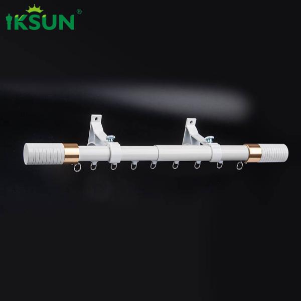 2.5mm Thickness Curtain Rod Brackets With Electrophoresis Anodized Treatment