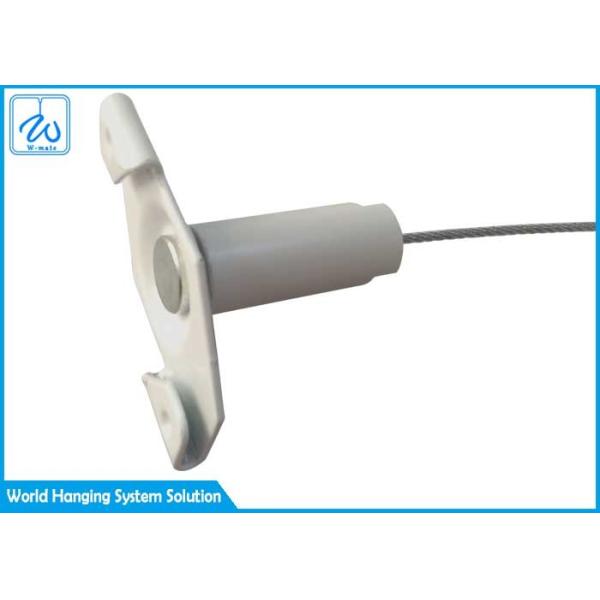 Buy T Bar Clips With Stud 	Ceiling Light Attachment For Track Hanging Lights With Wire Rope at wholesale prices