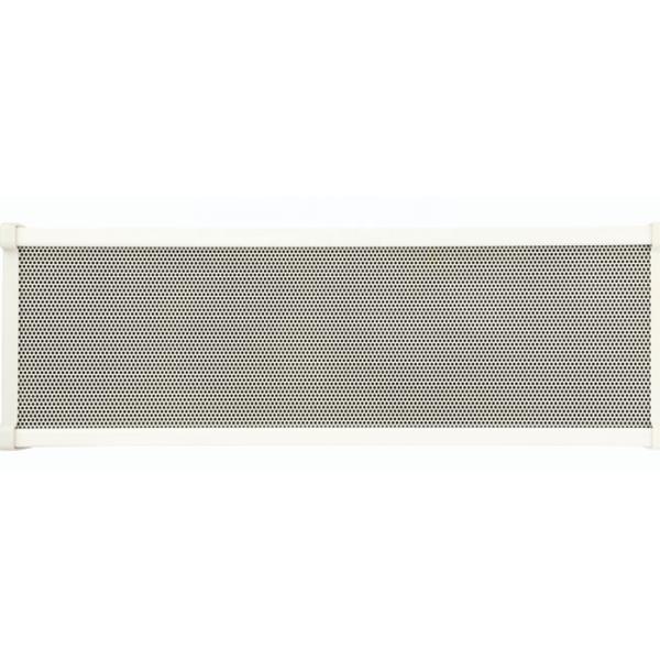 Aluminum White Column Speaker 15W 4 Inch Woofers Waterproof With Dual USB Interface