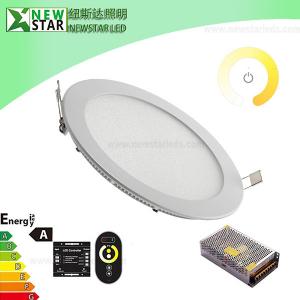 China 15W Round Dual White Panels LED Light RF Control on sale