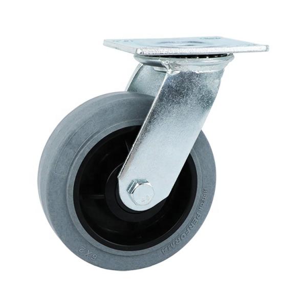 Threaded Stem Trolley Casters Wheels for Stable and Secure Transport 3/4/5/6/8