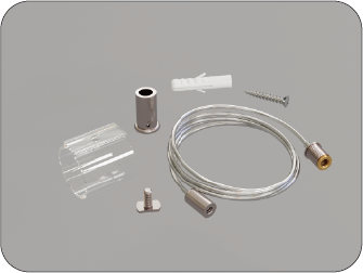 pendant accesories for round shaped neon led flex rope light