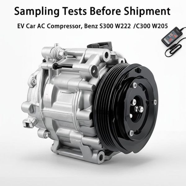 Buy Sampling Tests Before Shipment and EV Car AC Compressor for Benz S300 W222 /C300 W205 at wholesale prices