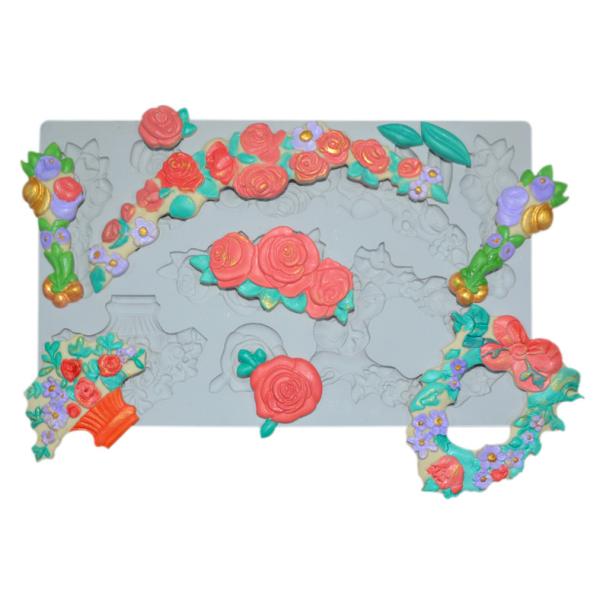 Buy Household Silicone Baking Utensils Fondant Mold Mat Non Stick Customized at wholesale prices