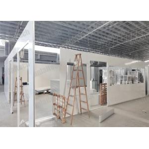 SUS304 ISO 60hz Softwall Modular Cleanrooms Pharmacy 109ohm