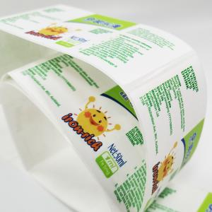 Kiss Cut Pharma Hologram Labels Adhesive 30ml Custom Vial Labels