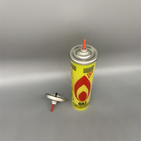 Premium Lighter Gas Aerosol Valve for Campers with Steady Ignition
