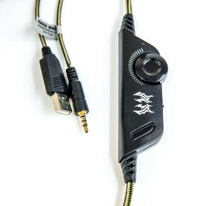 USB PC Stereo Wired DC5V G2600 Camouflage Gaming Headset