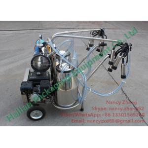 Automated Gasoline Engine Mobile Milking Machine Dairy Milking Equipment