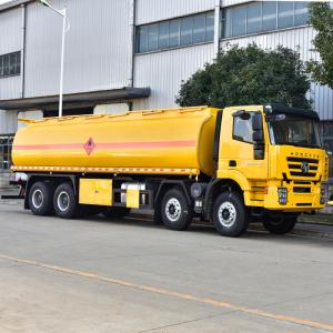 8x4 Diesel Fuel Tanker Truck Tank Volume 15001-30000L Gross Vehicle Weight 10