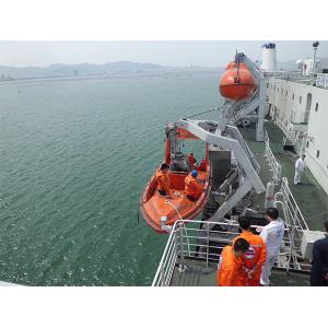 IACS Approved SOLAS 30KN Electric, Hydraulic "A" Type Davit For Fast Rescue Boat