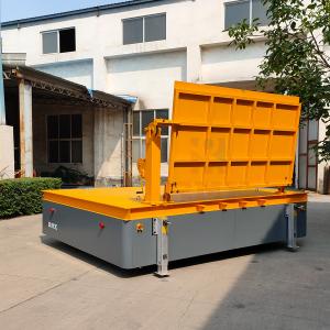 Steel Industry Electric Transfer Trolley , 5 Tons Warehouse Transfer Cart