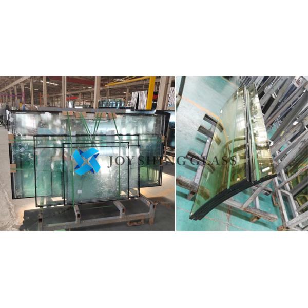 Flat/ Curved Green Tinted Heat Insulated Glass