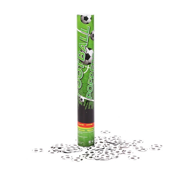 Football Match 38cm Air Driven Party Confetti Cannon Biodegradable Confetti