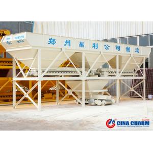 Aggregate Sand Hopper Pld800 48m3/h Concrete Batching Machine