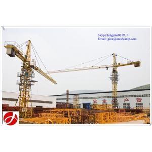 China 46m Independent Height 8t QTZ80-6010 building tower crane on sale