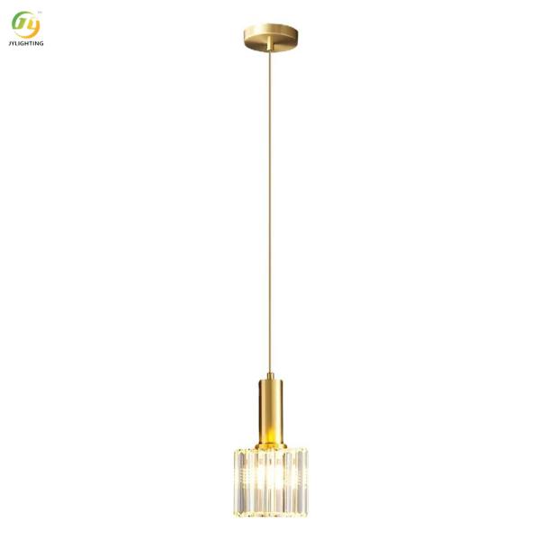 JYLIGHTING Postmodern Simple Crystal Creative Bedroom Bedside Light Luxury Restaurant Table Lamp bar Small Chandelier