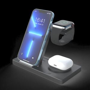 Night Light 3W Foldable Wireless Charging Station with Custom Logo