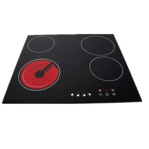 China 220V Touch Control 4 Stove Vitroceramic Integrated  Infrared Cooktop Burner on sale