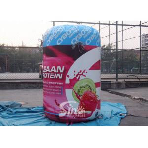 Custom Advertising Inflatable Bottle Attractive Digital Printing