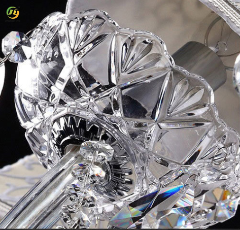 JYLIGHTING European Style Living Room Bedroom Dining Room Home Candle Glass Modern Pendant Light