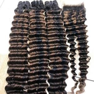Nigerian 12A Grade Cuticle Aligned Mink Unprocessed Pixie Curl Vietnam Double