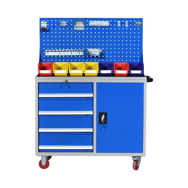 Buy Mobile Tool Trolley Cabinet Tools Cabinet Set With Drawers and Hand for workshop garage use at wholesale prices