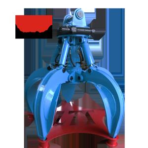 China Our reliable Orange Peel Grab is constructed with high strength steel and an advanced hydraulic system for excavator. on sale