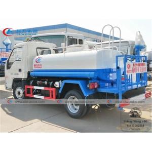 Dongfeng 2000 Liters 3000 Liters Water Bowser Truck